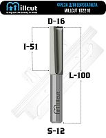 Фреза для еврозапила столешницы 16 мм Millcut 102216