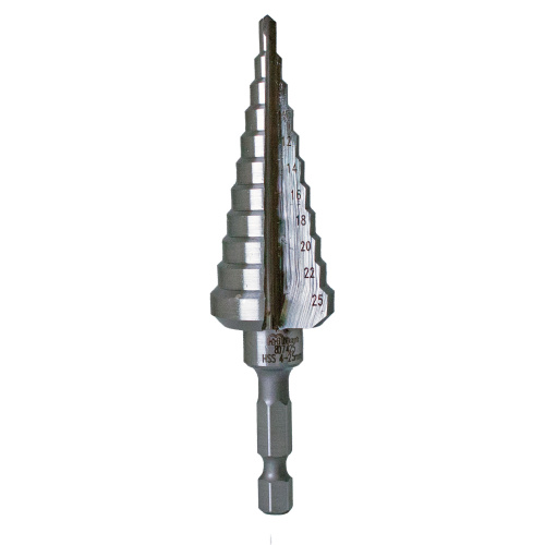 Ступенчатое сверло 4-25 мм HSS M2 Impact MIllcut 807425
